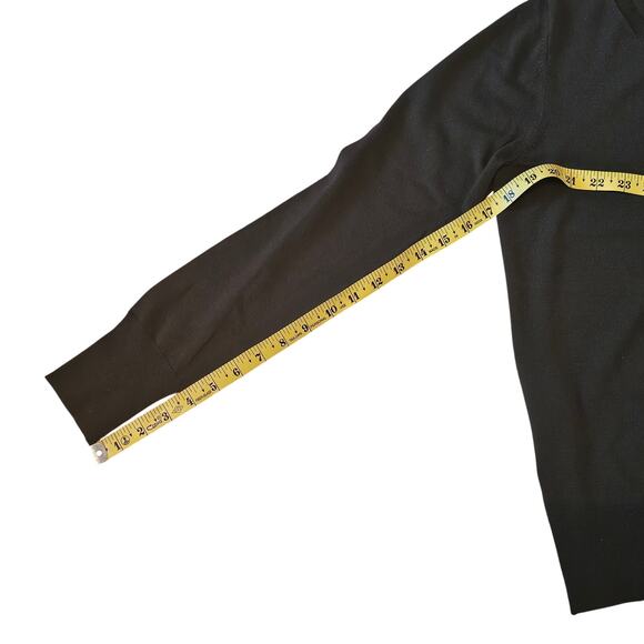 Ann Taylor Olive Green Merino Wool Knit sweater Size M - Picture 7 of 8